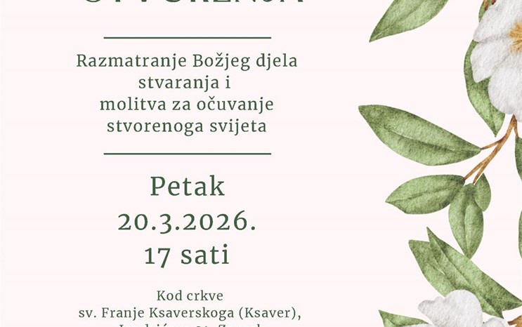 Ekumenska molitvena inicijativa "Put ljepote - postaje stvorenja"